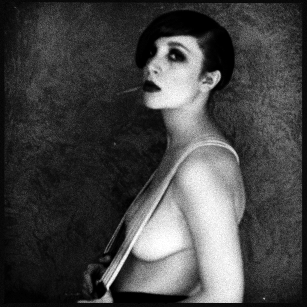 Girl with the cigare